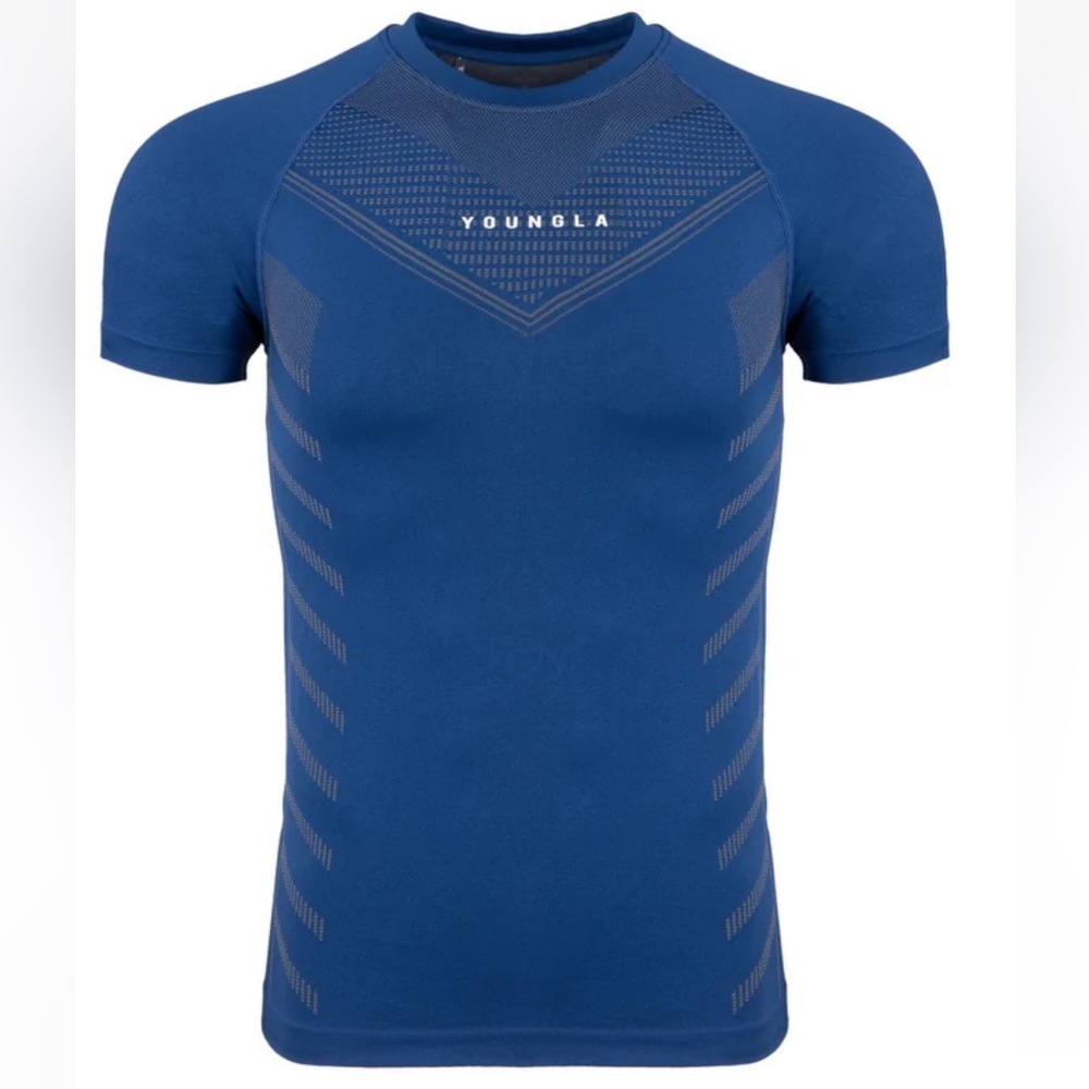 YoungLA Superhero Compression
Tee- Hard to Find
Dark Blue / Medium